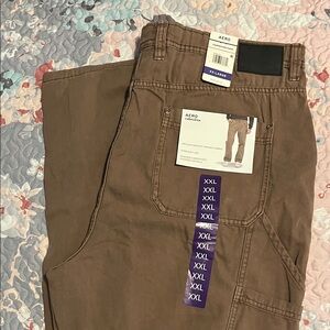 Aero Men's Tan Cargo Pants
